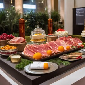 Corte de Jamón en Vivo & Gourmet Ibérico